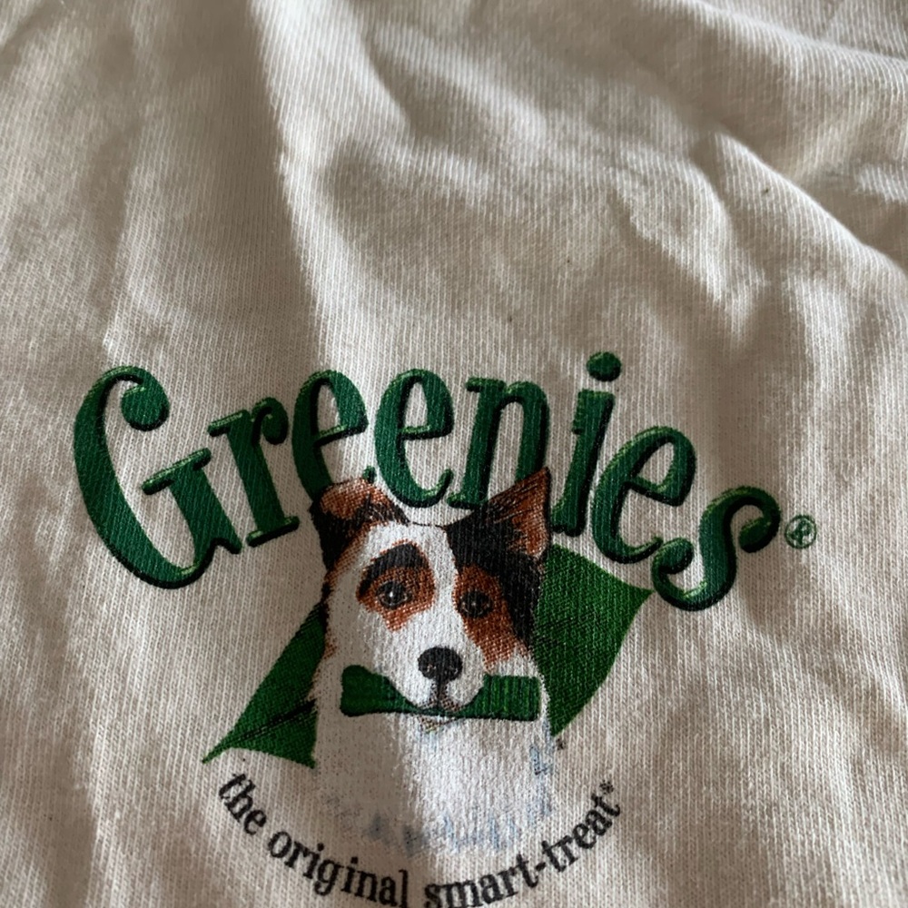 Gildan Greenies Green and White Dog Tee